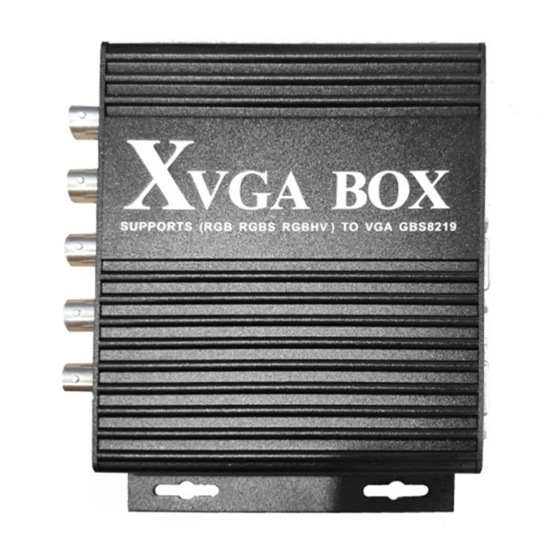 Industrial Video Converter XVGA BOX RGB To VGA RGBS To VGA Industrial Monitor Video Converter GBS-8219 US Plug-POS