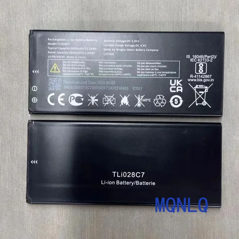 TLi028C1 TLi028C7 Battery For Alcatel 1A 5002F 1B 2020 5002D 5002X 5002A 5002I 5002M 5002S 3000mAh Batteries