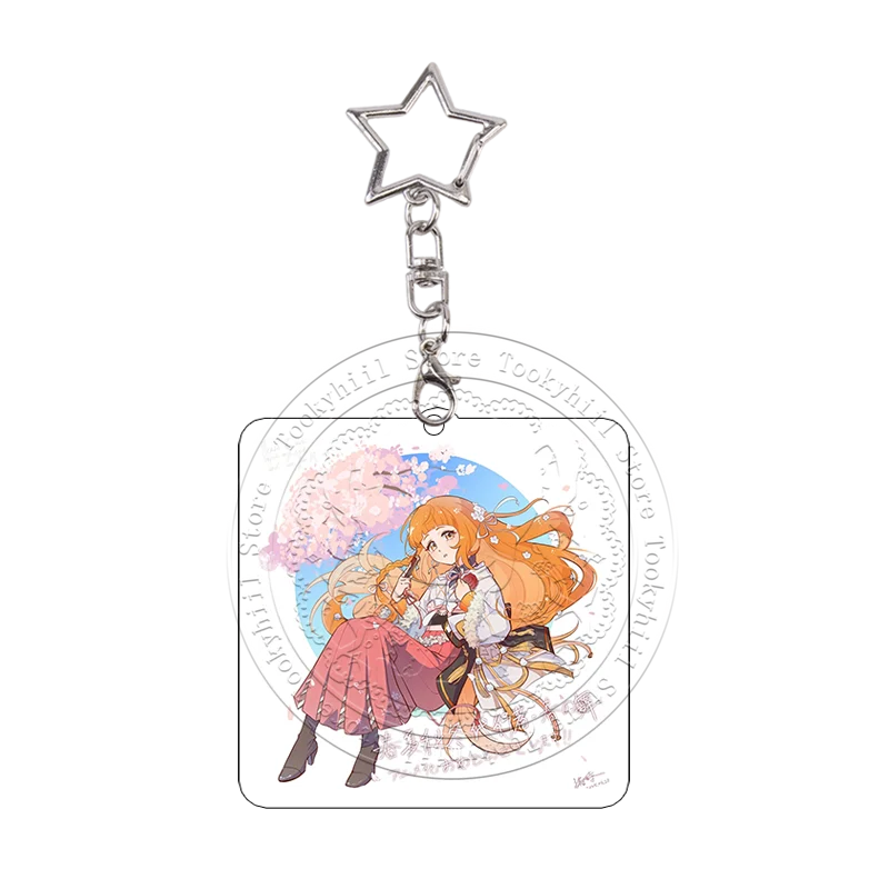 Shunka Shūtō Daikansha Acryl-Schlüsselanhänger Kawaii Studentin Frühlings-Tanz Taschenanhänger Dekoration Requisiten Schlüsselring Geburtstagsgeschenk – Detail 11