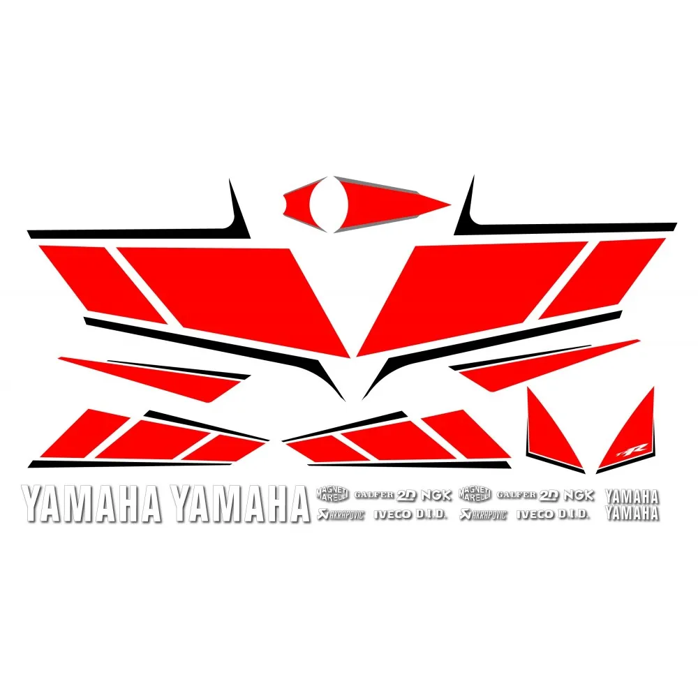 Motorbike road compatible sticker kit Yamaha TZR 50 - 50 anniversary