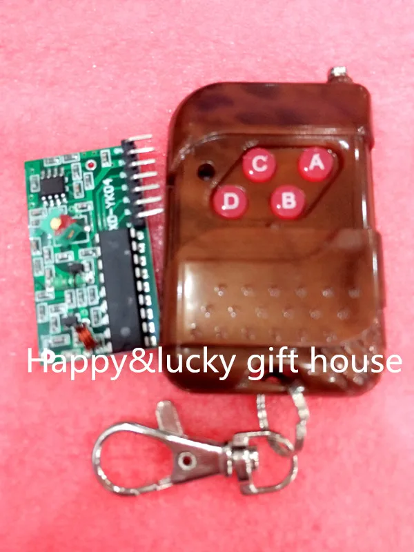 YYT Key Wireless Control Kits New Hot Sale IC PT2262/2272 4CH 315mhz Electrical Receiver Module Russia Brazil