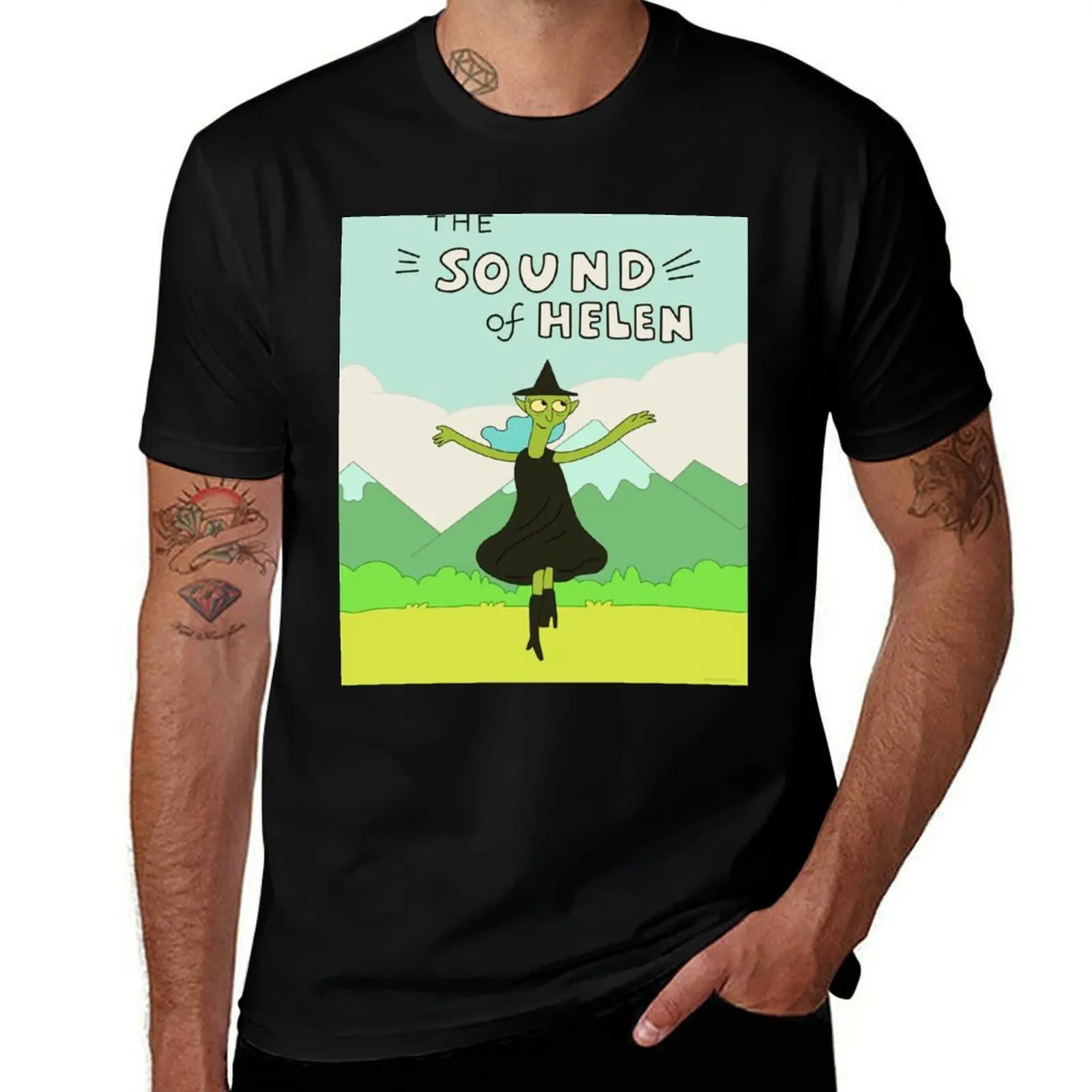 The Sound Of Helen T-Shirt Heavy Duty Casual Work Tee T-Shirt