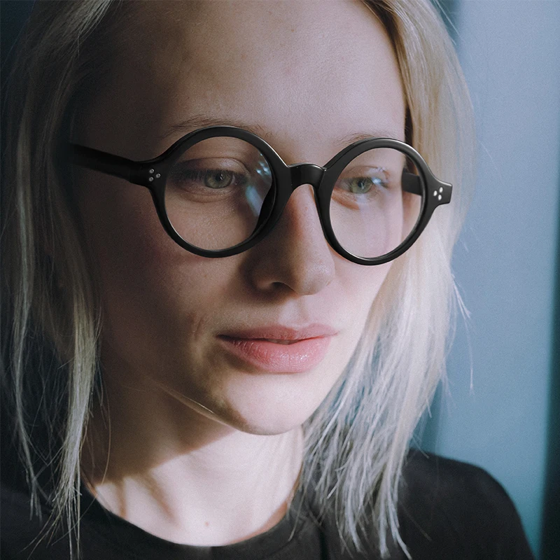 ﻿JMISUS Retro Small Round Prescription Glasses Woman Men Classic Rotundity Optical Eyeglass Myopia Progressive Optical Eyewear