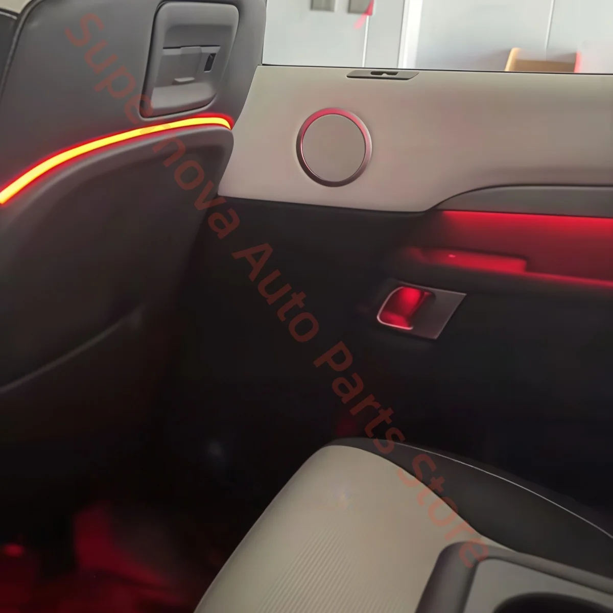 For Land Rover Discovery 5 2017-2024 Ambient light car interior lighting upgrade footlight Seat backrest light Decorative strip