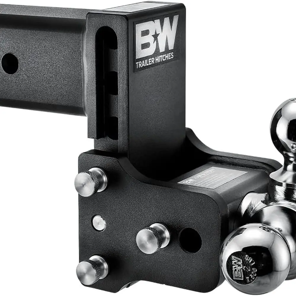 

Регулируемое крепление сцепного устройства на 3 прицепа с трехмя шариками, капля 4,5, емкость 21 000 фунтов