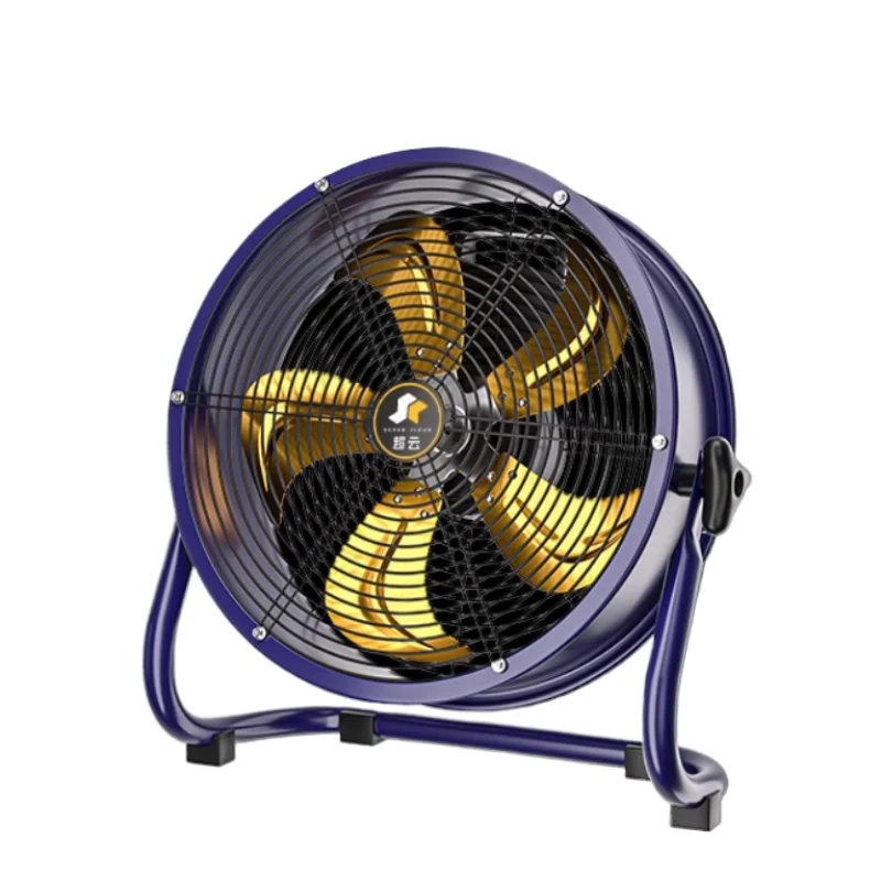 20 Inch Floor Fan, Powerful Cylindrical Large Fan Industrial, High Power Industrial Fan Countertop Commercial Circulator Fans
