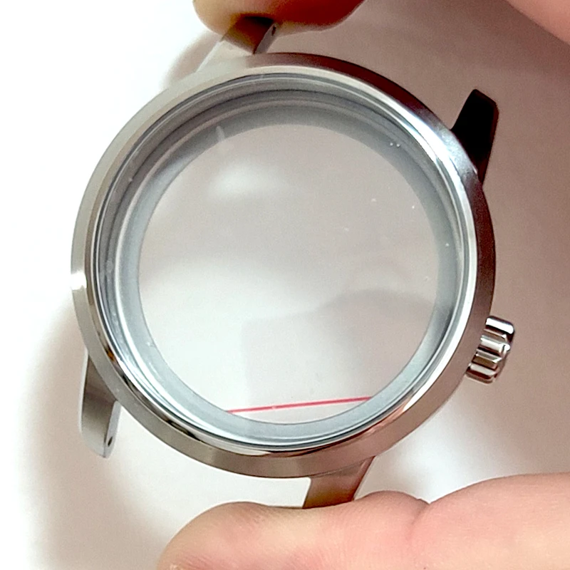 

Классический корпус часов из нержавеющей стали. Подходит для механизма с турбийоном. Диаметр 44 мм. Часовщик DIY.