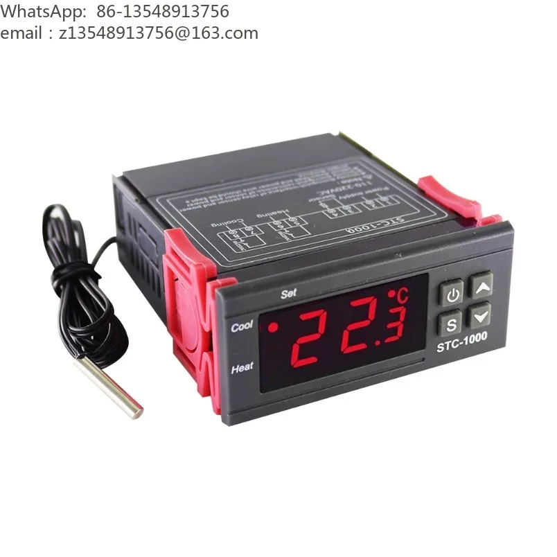 STC-1000 LED Digital Temperature Controller Thermostat Thermoregulator Incubator 12V 24V 110V 220V