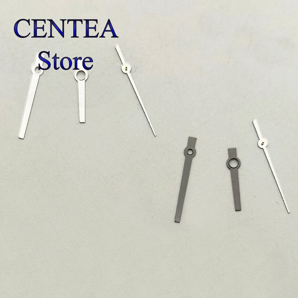 Reloj de pistola de plata RICHUS, accesorio de varios estilos y colores, se adapta a las manos NH35 NH36 ETA 2836 2824 DG 2813 3804 Miyota 8215 8205 821A, movimiento