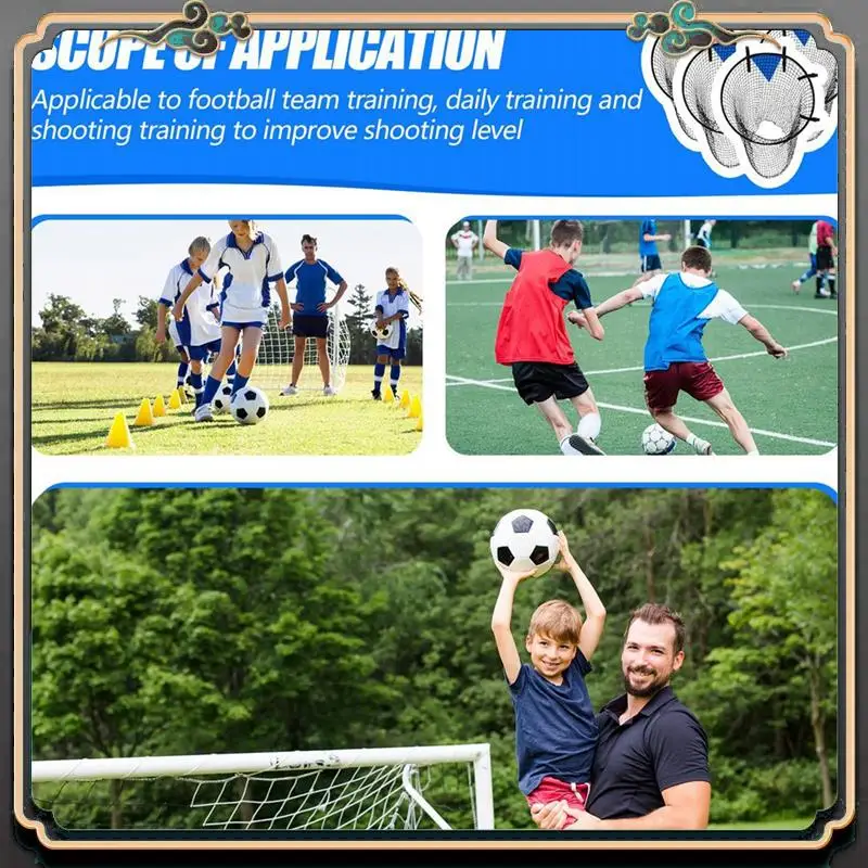 

Soccer Targets For Goals Training - Soccer Training Target Foldable Target Net Durable Design Durable Easy Install Easy To Use