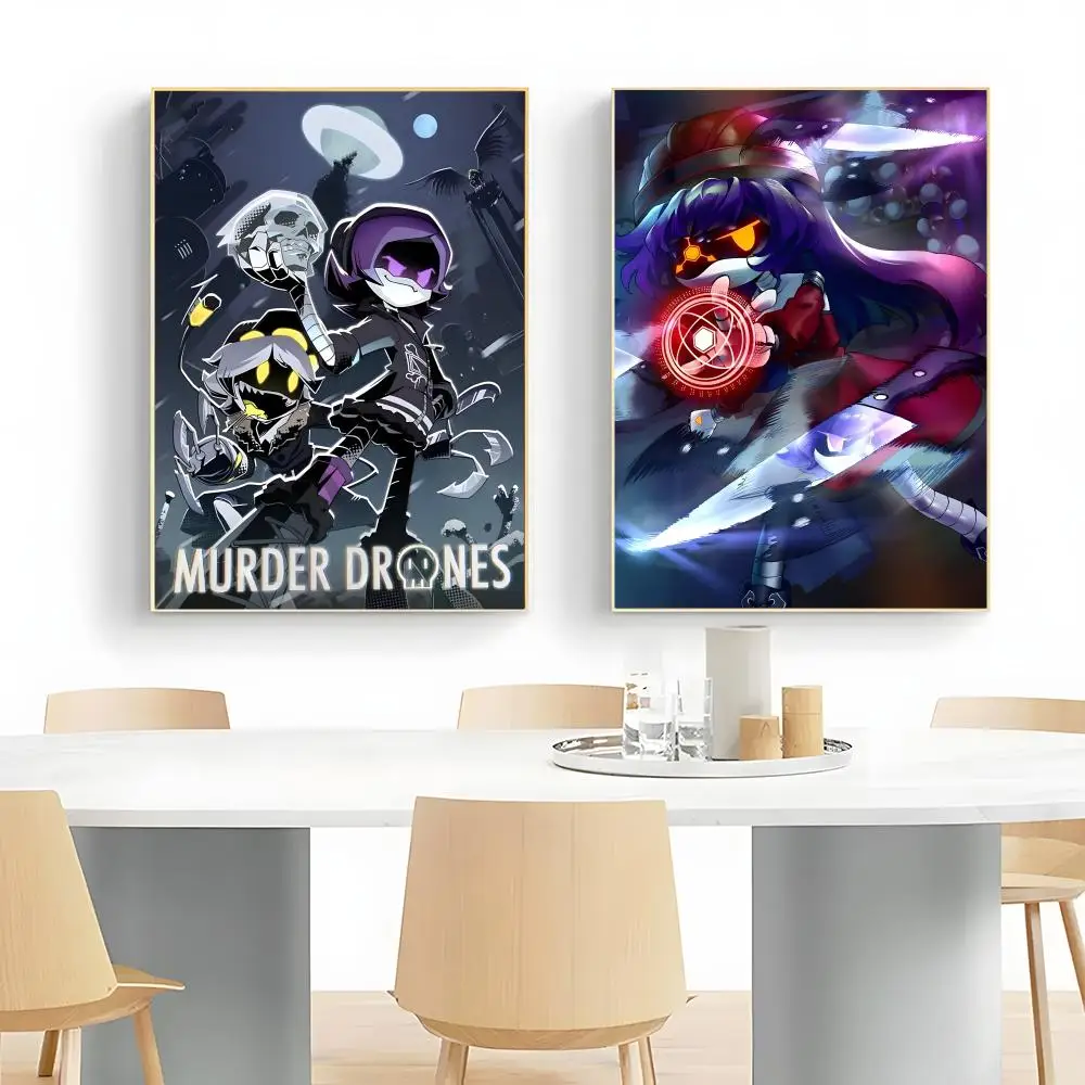 M-Murder Drones Poster Wall Art Print Poster Decorative Mural Home Decor Gift Unframed