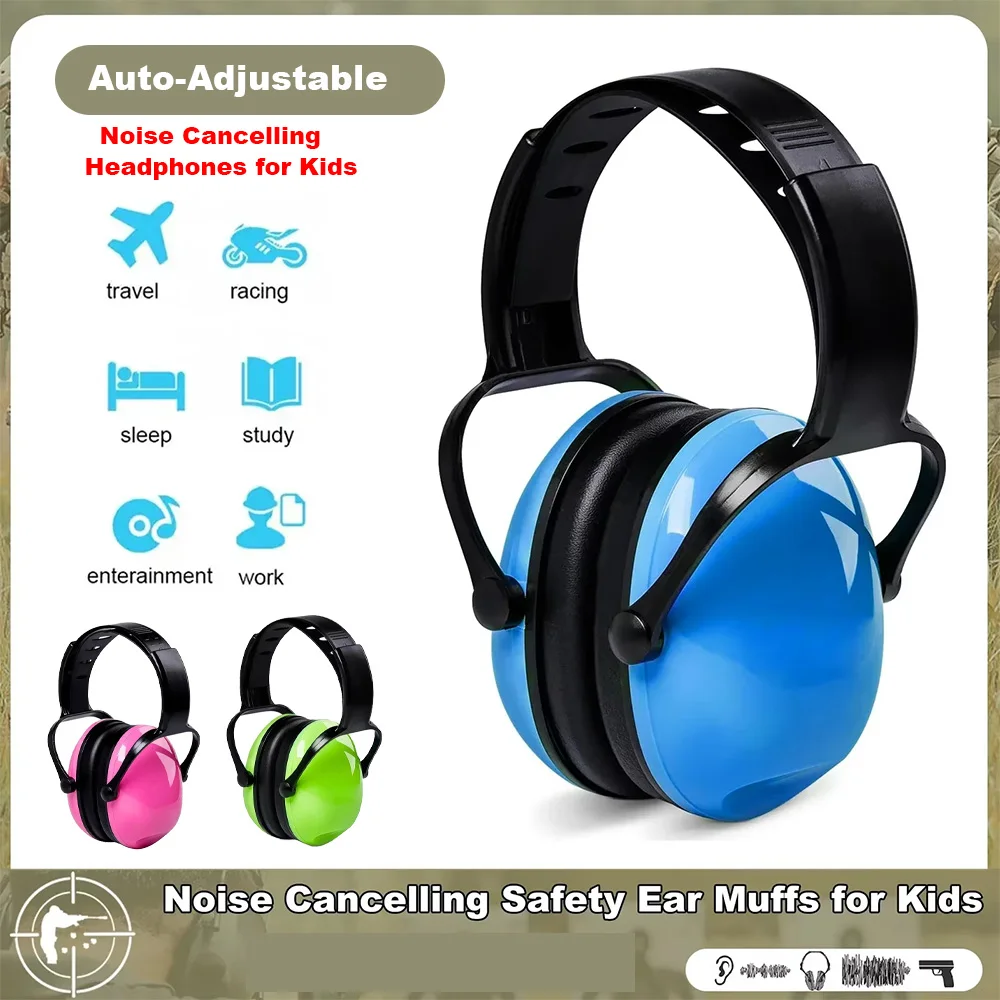 Baby Ears Protection Anti Noise Child Earmuff Children Sleep Ear Stretcher Headphones Sleeping Earplugs 1pc