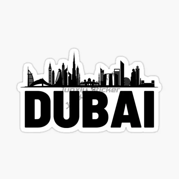 

Dubai Car Sticker Dubai Sticker Sailboat Hotel UAE Alloy Burj Khalifa Scenic Area Moto Bumper Window Vinyl Self-adhesive Decals