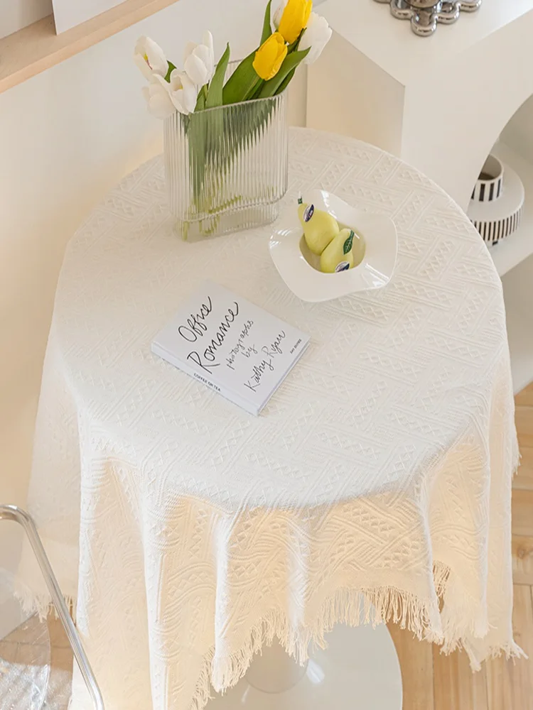 

INS style coffee table cloth, nightstand, cover cloth, square table, dust cloth