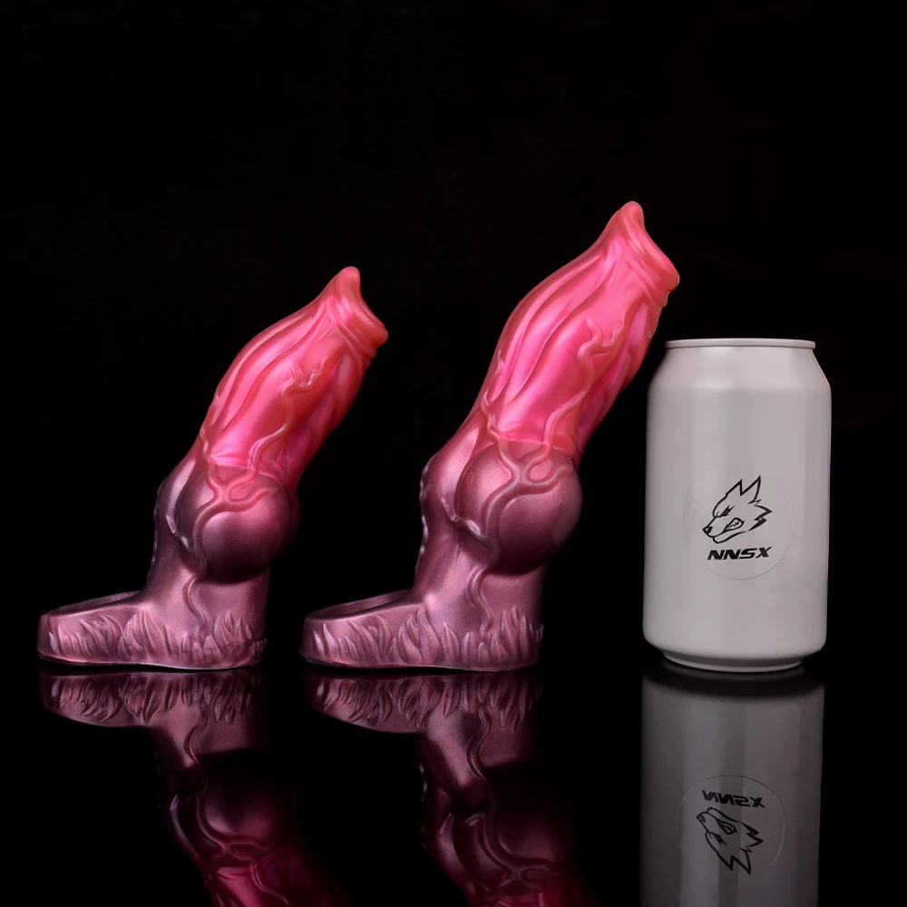 NUUN الكلب عقدة القضيب كم القضيب توسيع وموسع غمد مقاس زيادة دائم أطول الرجال تأخير القذف لعبة الكبار مثير