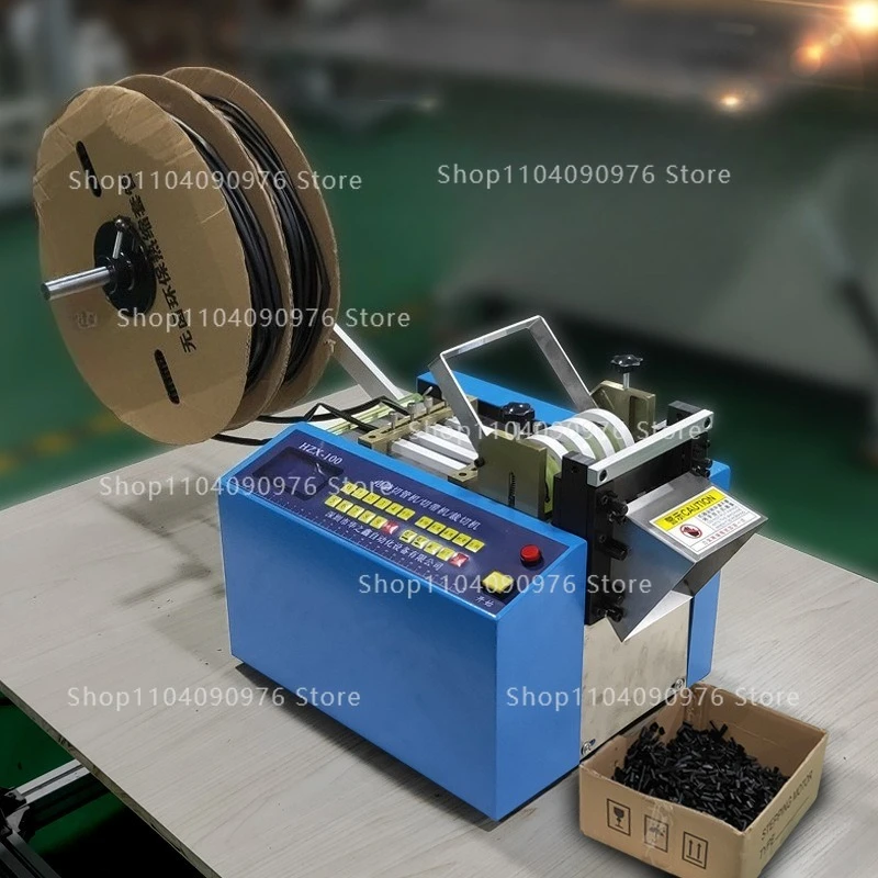 Automatic Heat Shrink Tubing Cutter Computer Numerical Control Cutting Machine For Battery Nickel Strip