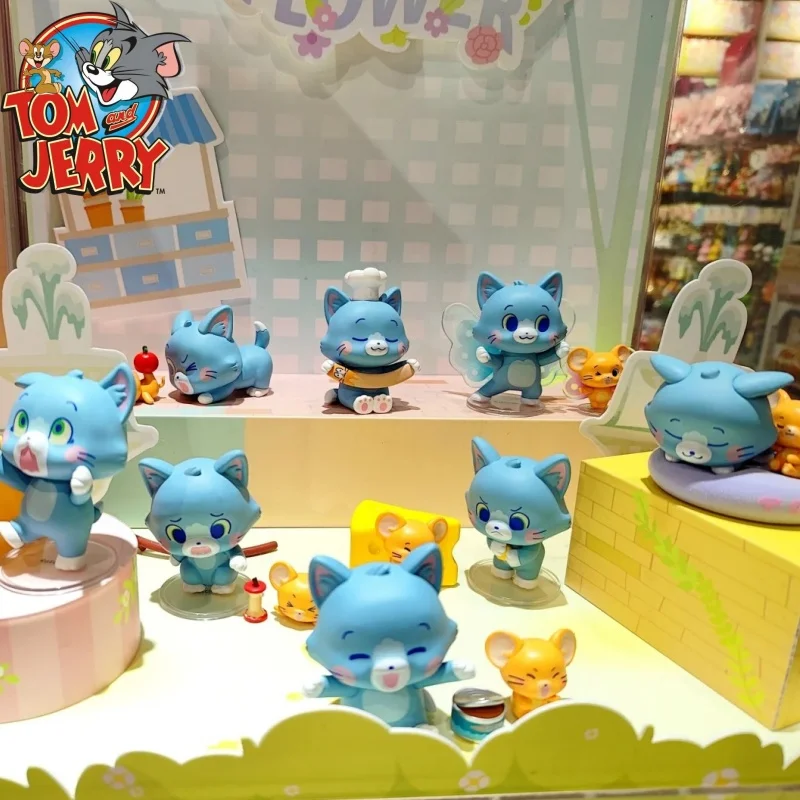 

Подлинная аниме-фигурка Том и Джерри Gokko Bickering Lovers Series, глухая коробка, украшения, украшение для загадочной комнаты, подарок на день рождения, игрушка