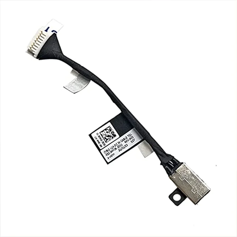 

0HJW4D DC Jack Power Cable Plug in Charging Port for Dell Latitude 15 (3520) 14 (3420) 2021 CYBG L14 450.0NF08.0011