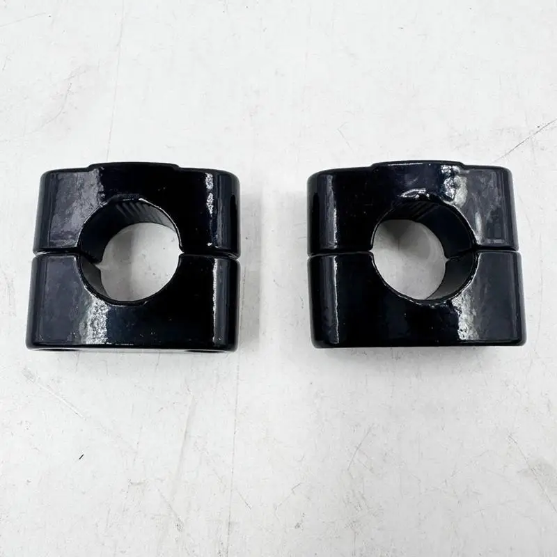 M76E Oberes Lenkerklemmenpaar 7/8 Zoll Ersatzhalterung, Zwei-Schrauben-Spaltblöcke mit Hardware für Reparatur und Montageteil – Detail 5