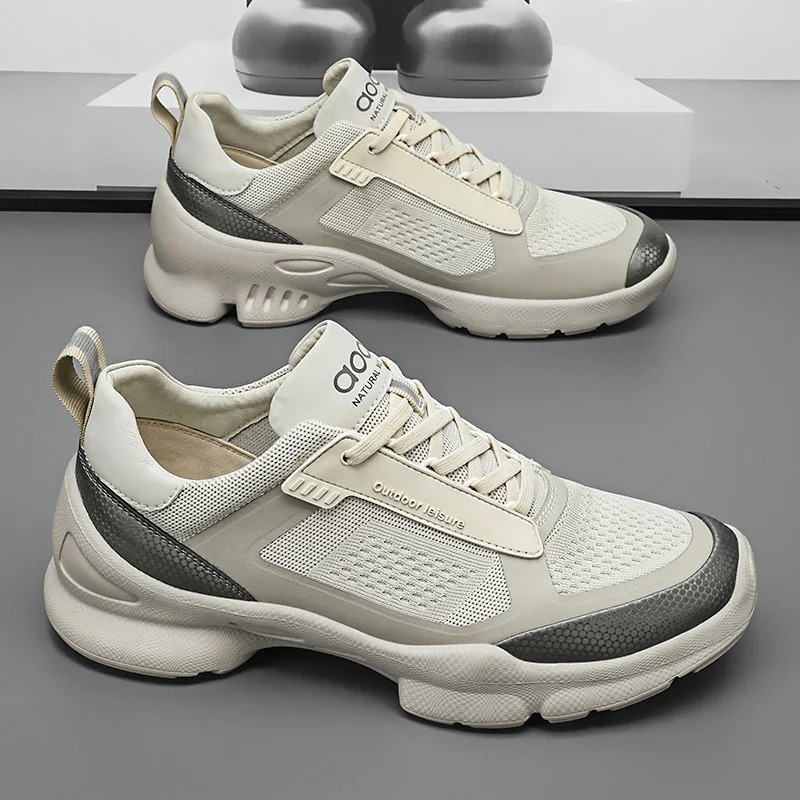 

Men Shoes 2024 Summer New Casual Shoes Fashionable and Versatile Mesh Breathable and Lightweight Sneakers High Quality Sneakers