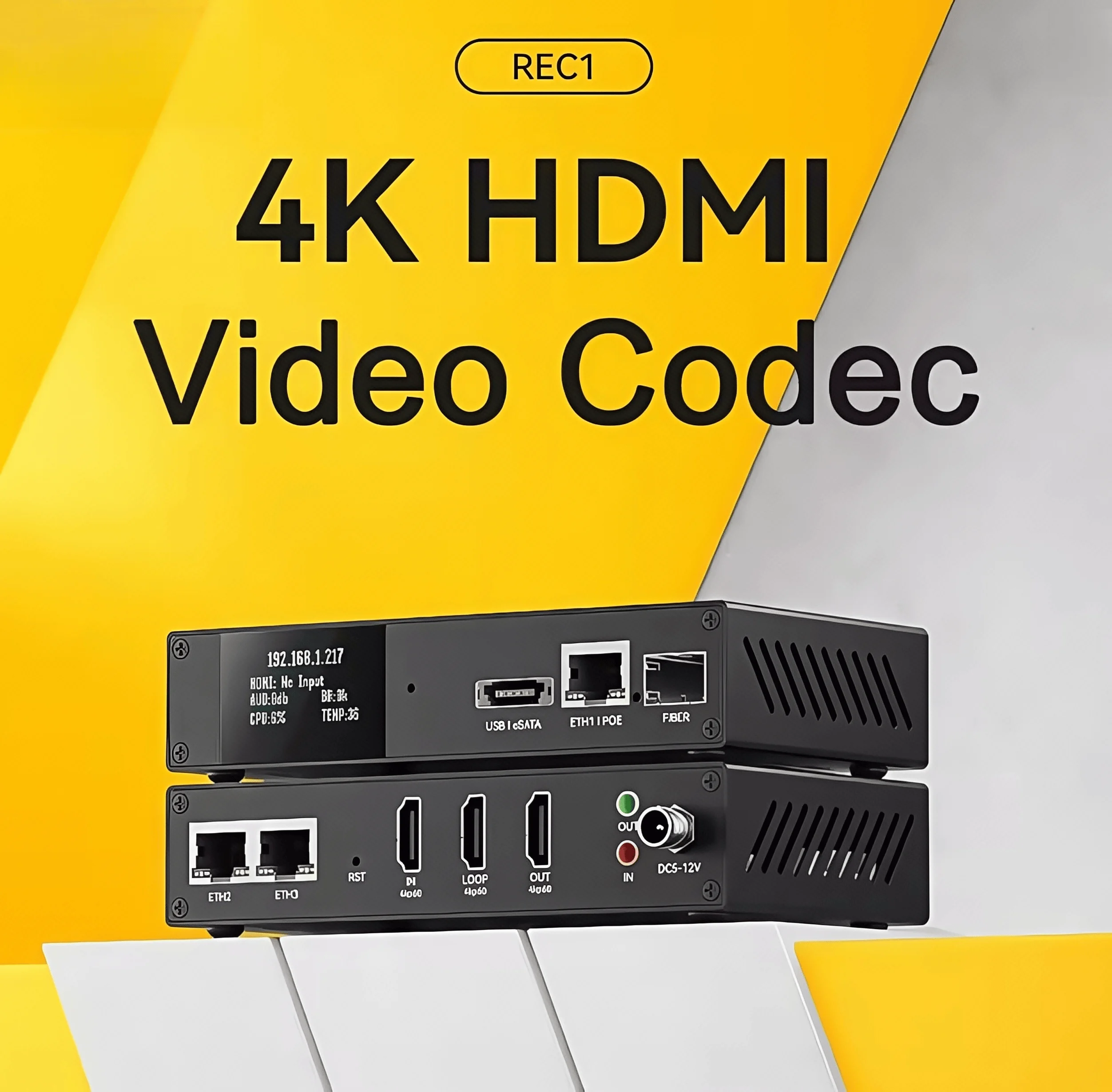 

[REC1] HDMI-рекордер 4KP60 Декодер SRT NDI GB28181