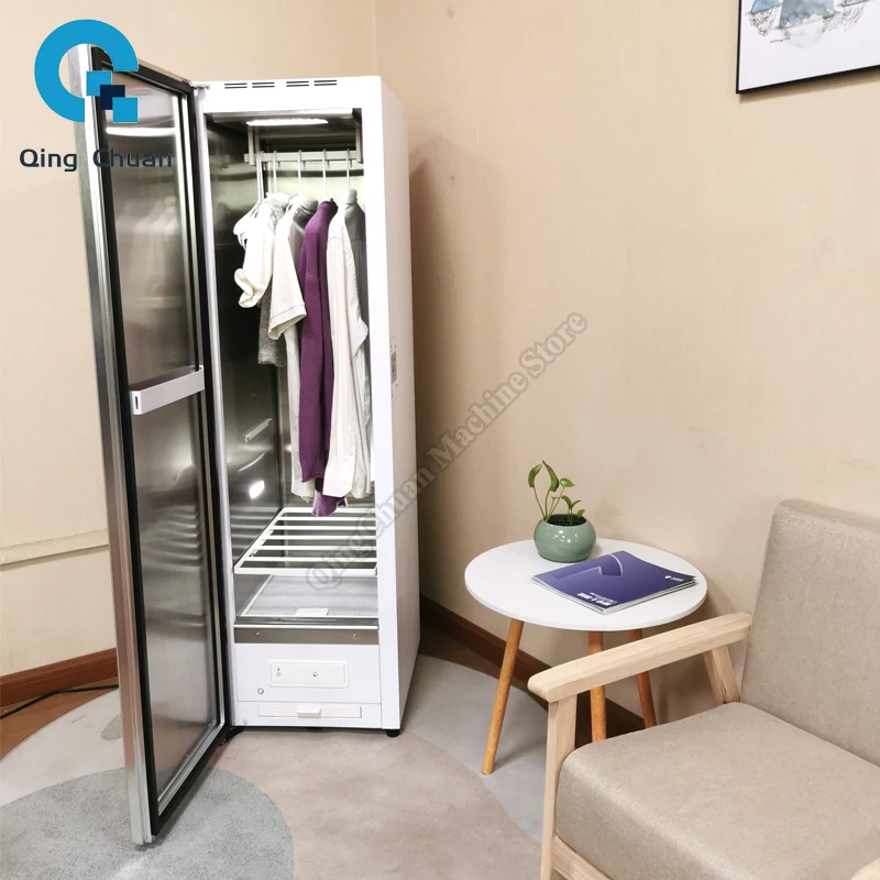 Паровая глажка, машина для ухода за одеждой, полностью автоматическая машина для удаления морщин, отрицательный ион, запах, УФ-стерилизация, бытовая сушилка для одежды