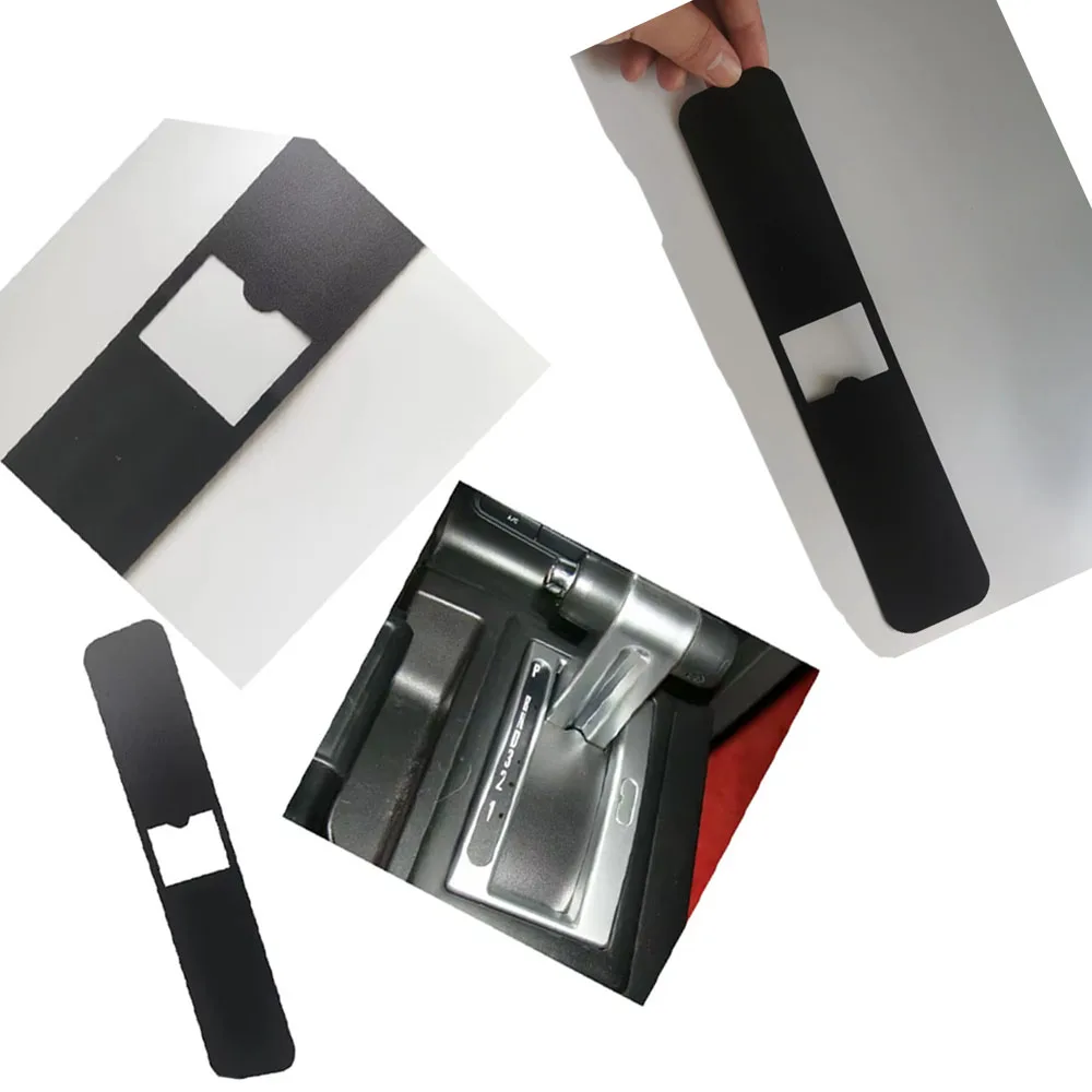 

Auto Shifter Trim Blind Cover 2005-2009 for Ford Mustang Decorative Board Plastic Black