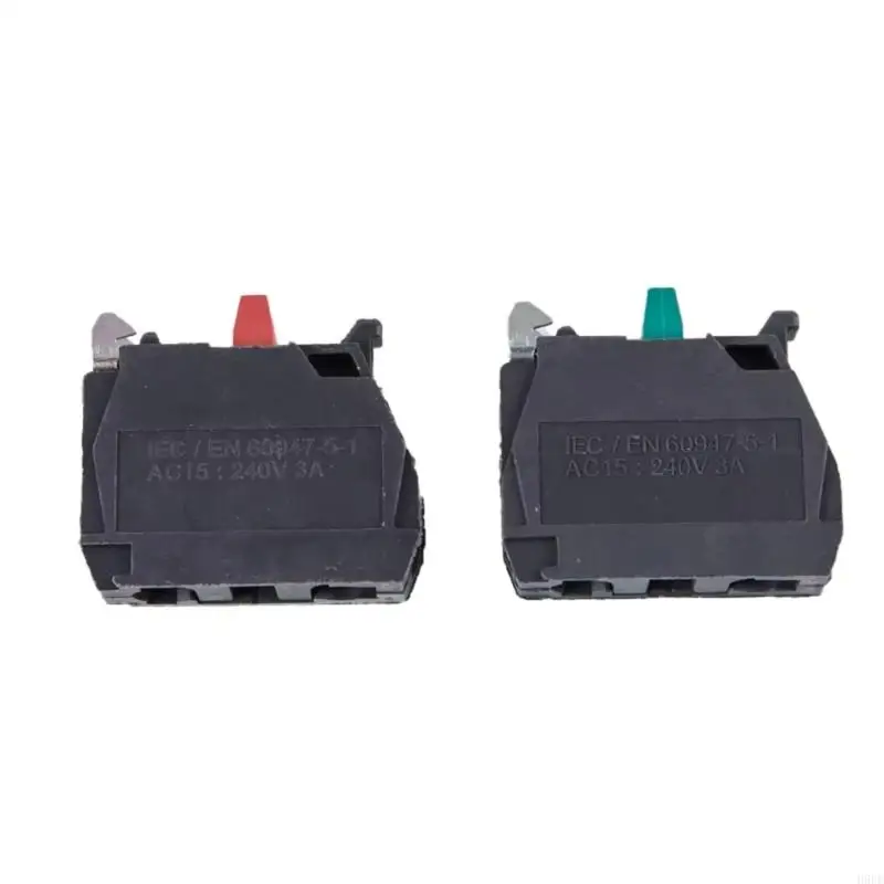 Push Button Contact Block Replacement Unit for Vehicle Control Repair Service, Plastic Housing, Single Contact Part H9EE