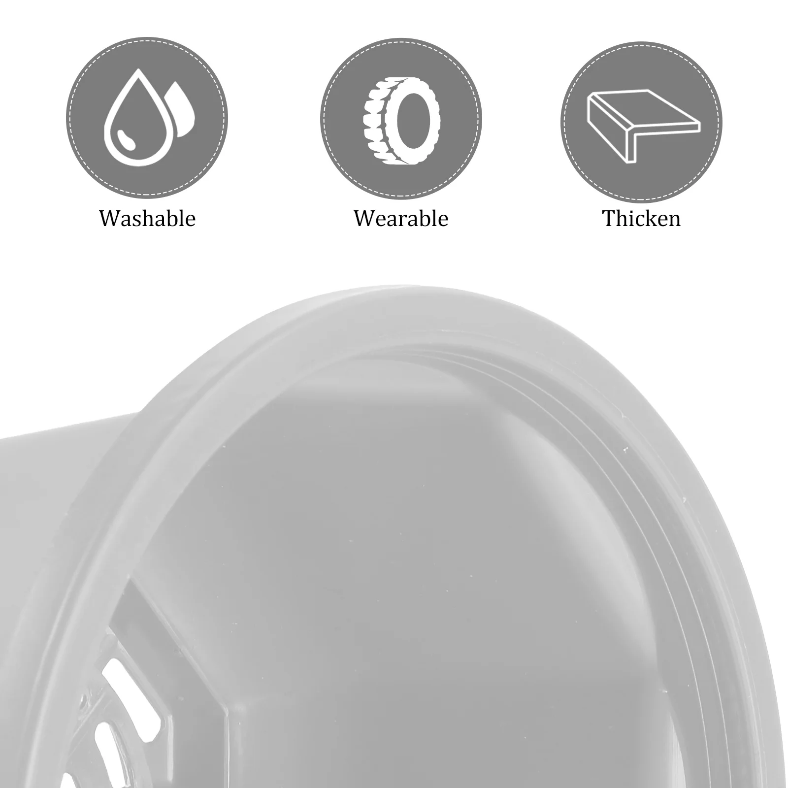 

5 шт. износостойкие пластиковые цветочные горшки шикарные подвесные горшки для внутреннего и наружного цветочного подвесного горшка садовый горшок