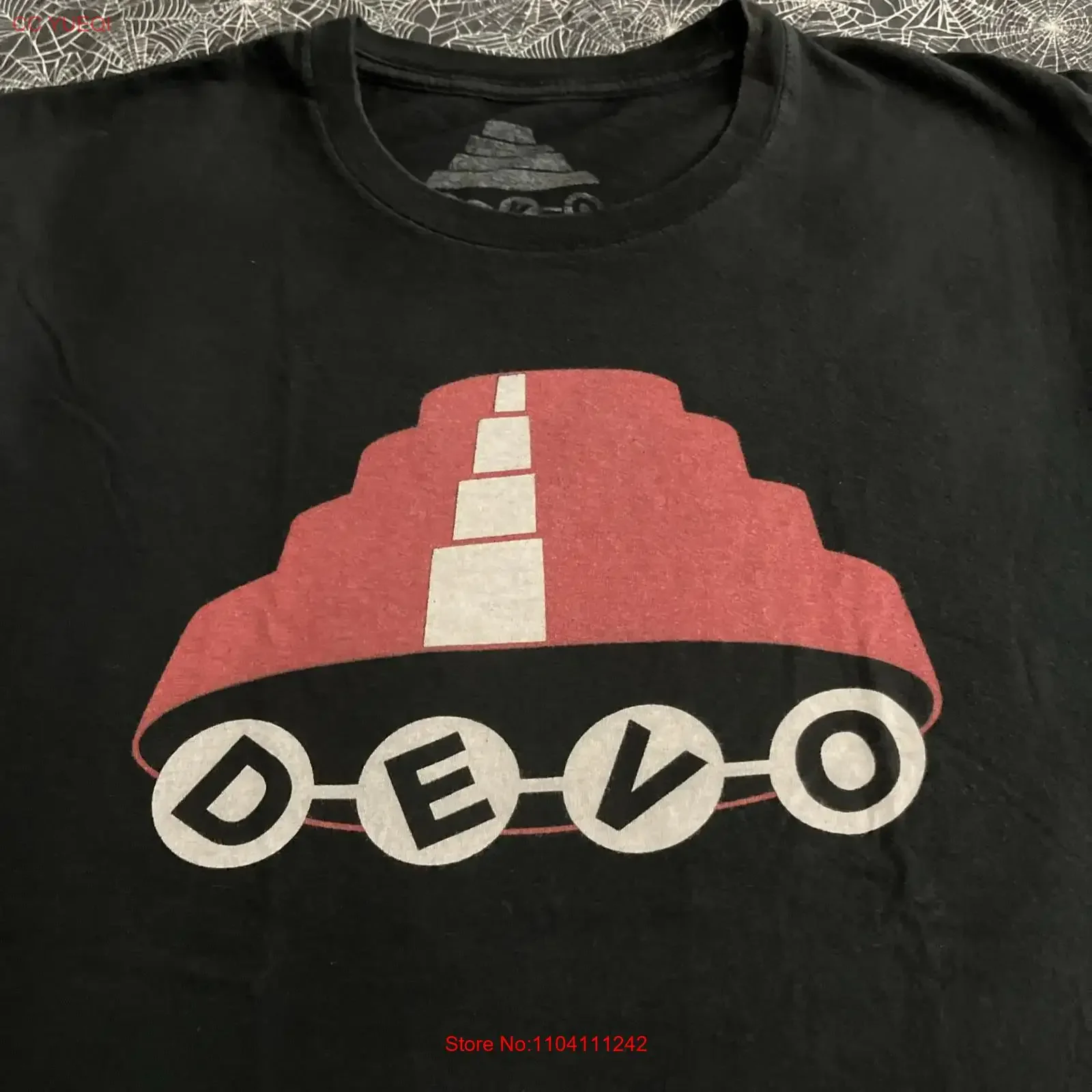 Devo Energy Dome Sleeveless T Shirt Large Kraftwerk Gary Numan vintage Washed Breathable Stretched graphic designer clothes