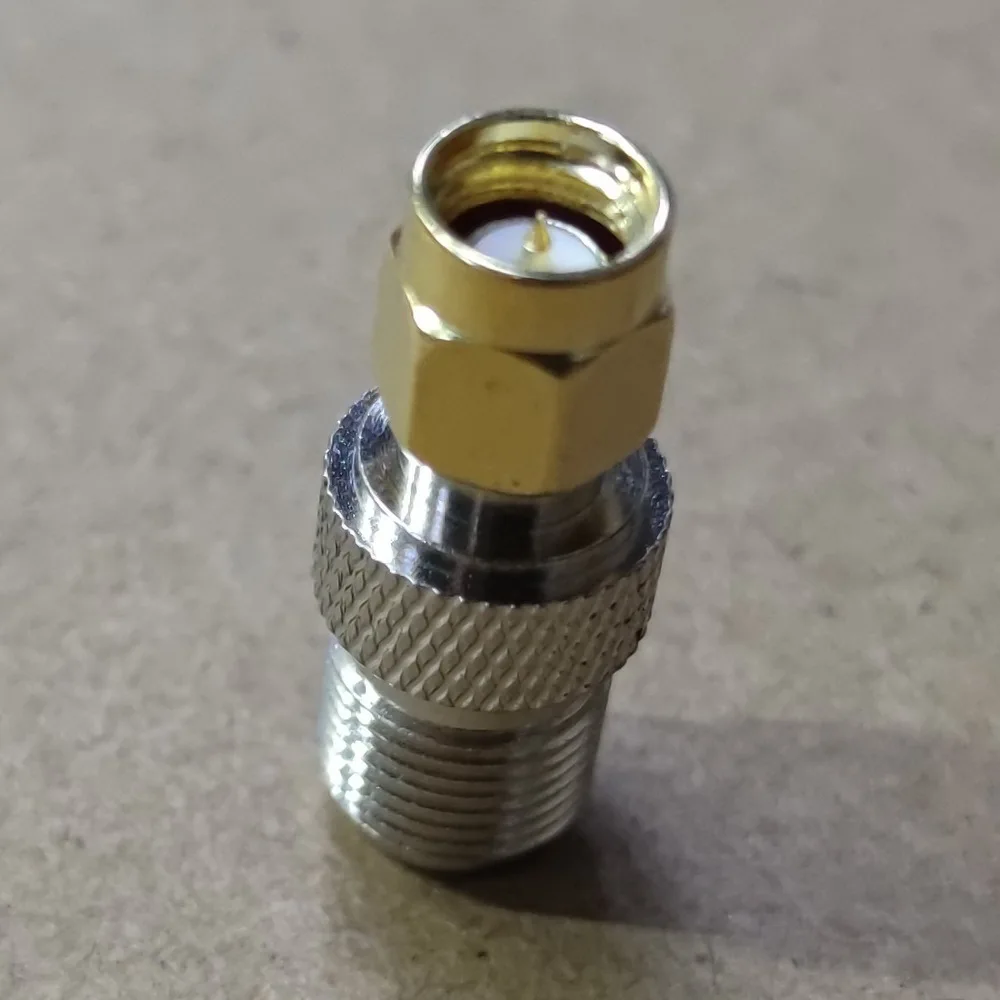 F złącze do złącze SMA złącze typu F żeński na SMA adapter z męskim złączem 1 sztuk — zdjęcie 7