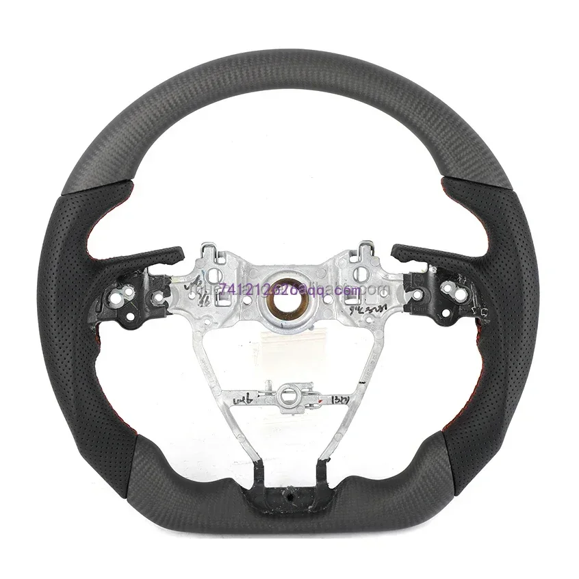 carbon fiber steering wheel car steering wheel for Japanese car Toyota Camry  Custom car steering wheel