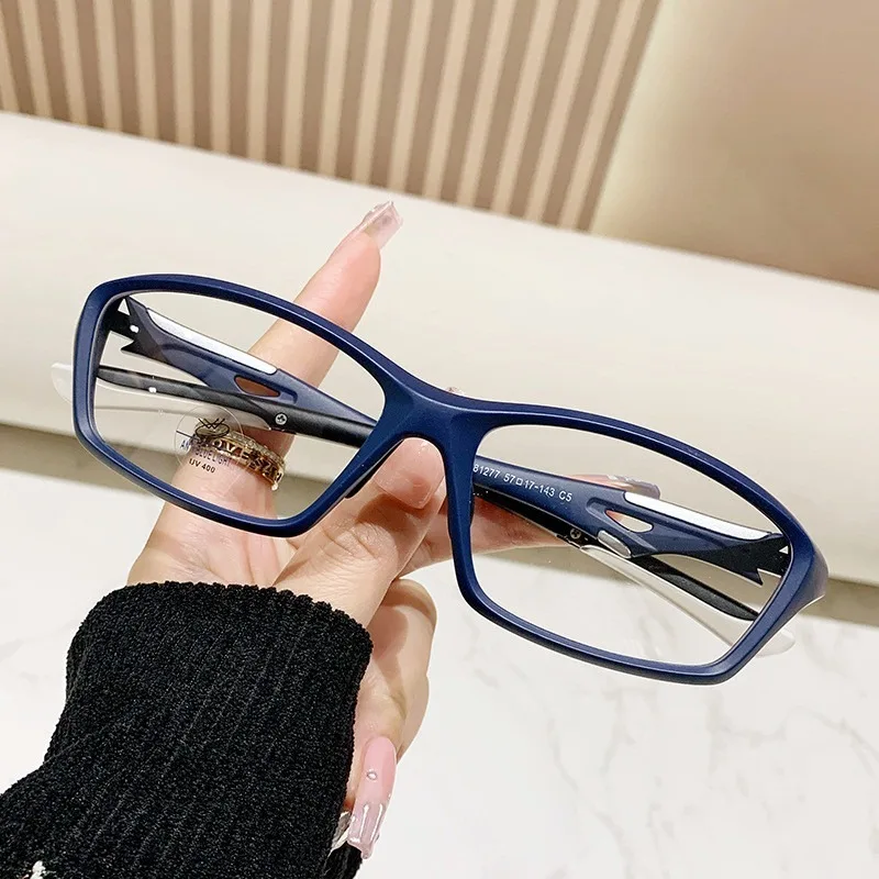 Mode Sport Anti Strahlung Gläser für Männer Frauen Anti Blau Licht Brillen Austauschbare Linse – Detail 3