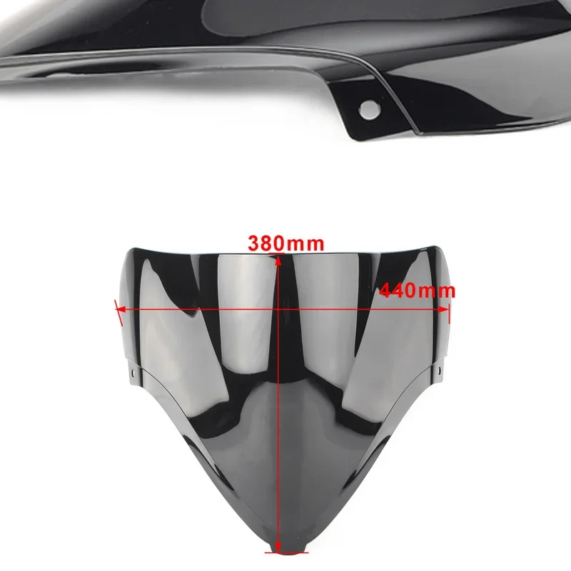 Motorcycle Double Bubble Windshield Deflector Protector Wind Screen For Suzuki Hayabusa GSX 1300R GSX-R 1300 GSXR1300 2008 -2018 #3