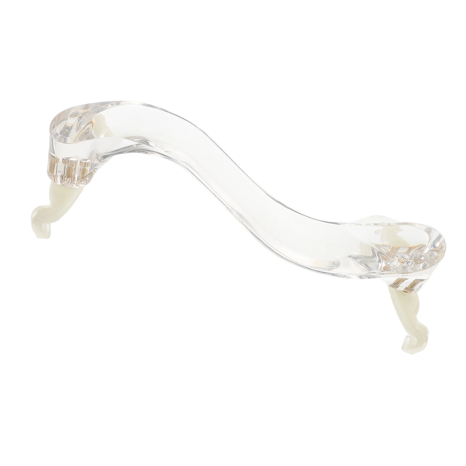 

Violin Shoulder 4/4 3/4 Transparent Acrylic Neck Support Chin Violin Chin Rest Pad Rests Kids Adjustable Accessories