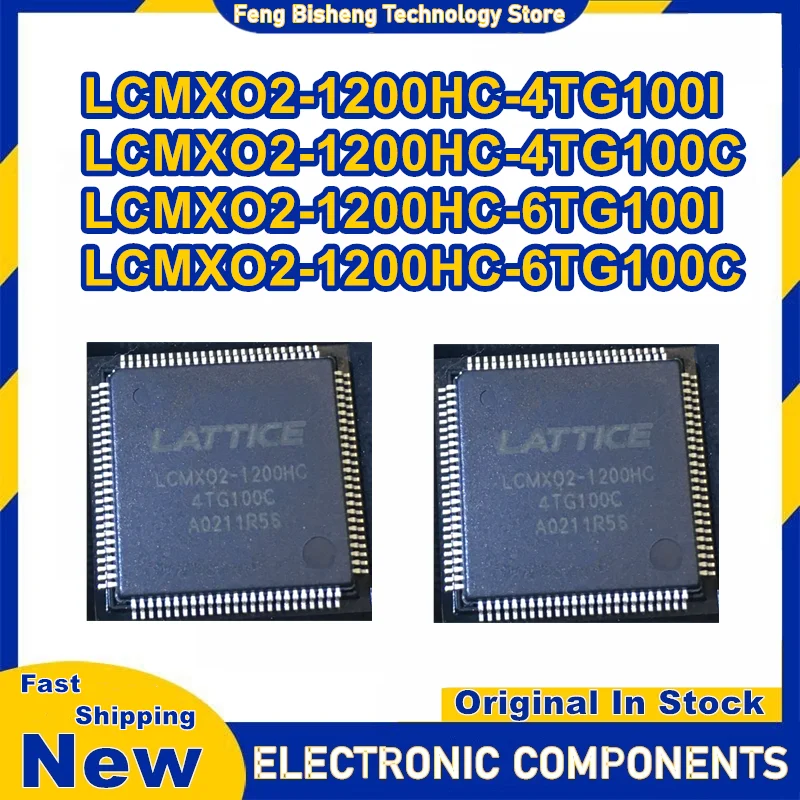 LCMXO2-1200HC-4TG100I LCMXO2-1200HC-4TG100C LCMXO2-1200HC-6TG100I LCMXO2-1200HC-6TG100C TQFP-100 IC Chip 100% New Original in st