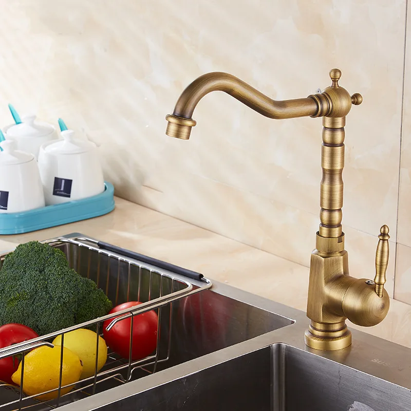 

European-style Countertop Basin Faucets Vegetable Hand Washing Basin Faucets All-copper Mixed Home Improvement Waterkranen YSSLT