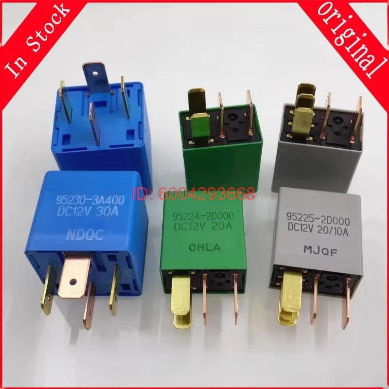 （Brand New Original）5pcs/lot 100% original genuine relay:12V  Low and Fan Air Conditioning Relay Car RelayGood