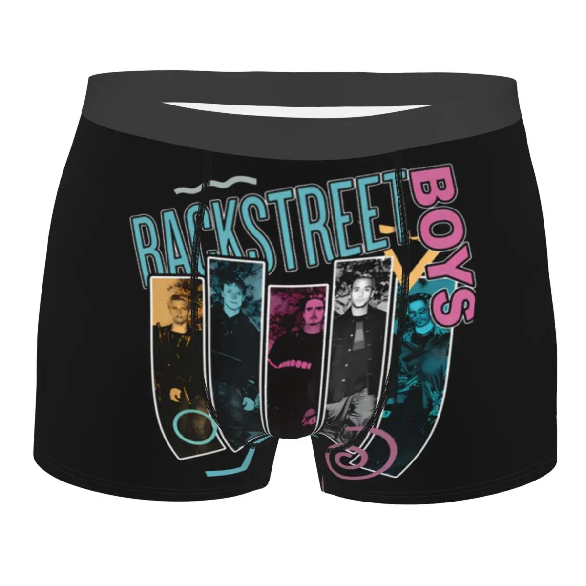 

Мужские боксеры Backstreets Pop Music Boys с 3D-принтом, дышащее нижнее белье, трусы-брифы