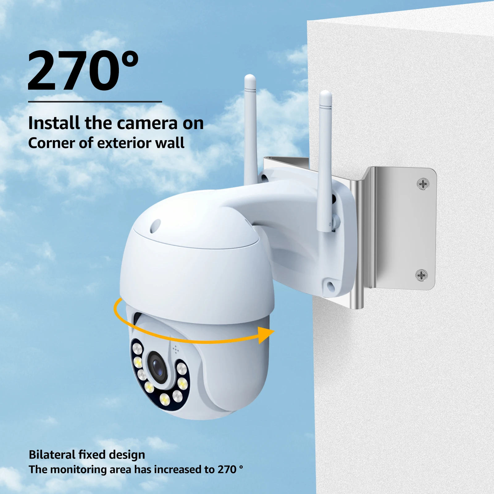 Braket Logam Pemasangan Sudut  - Eufy Camera S340 ulasan dan harga