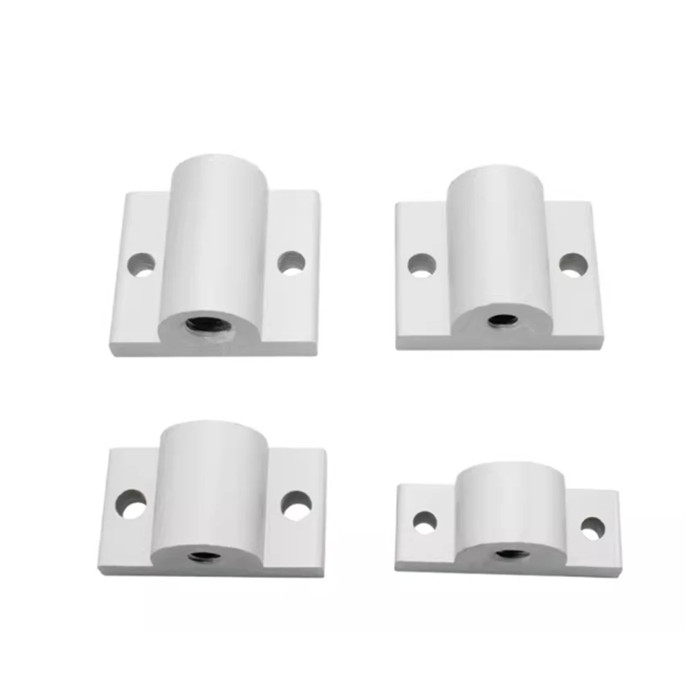 1pcs 6063 Aluminum Profile Plate Holder 2020/3030-5050 Half Circle Caster Wheel Connector Fixed Extruded Corner Code Bracket