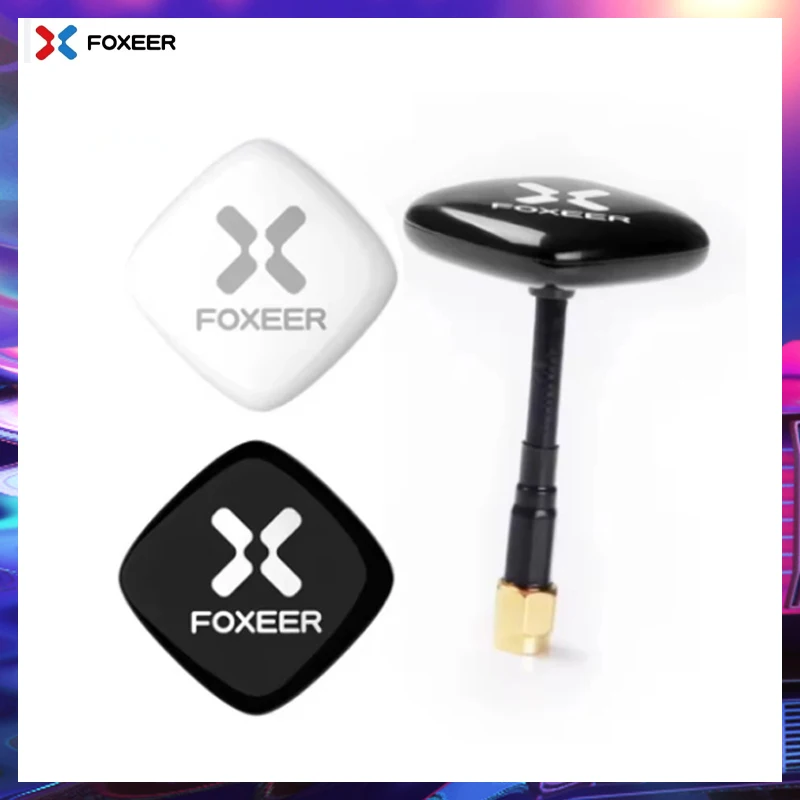 Foxeer ECHO V2 2 5.8GHz 9dBi Patch Antenna LHCP RHCP for RC Airplane FPV Racing Freestyle Drones VTX VRX Goggles Monitor DIY