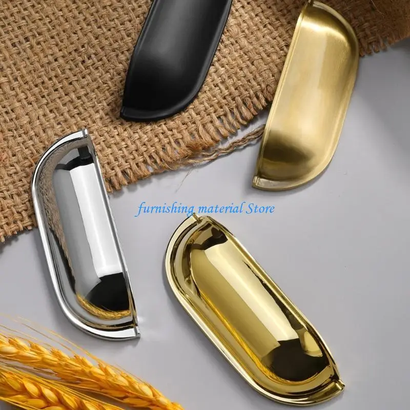 Picture 5: Y5GD Solid Brass Door Knobs Round Cabinet Knobs Cupboard Door Handles Small Pull Knob