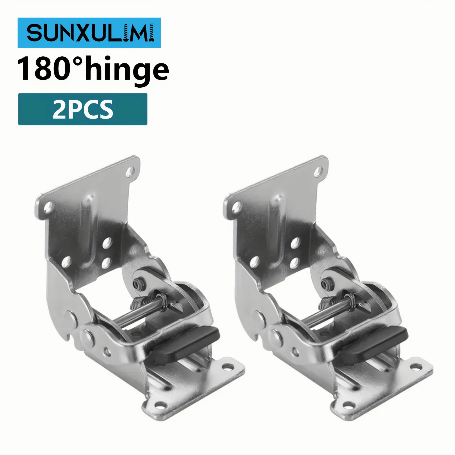 2/4 piece folding table support locking hinges, heavy-duty folding support 90-degree self-locking folding hinges, for table leg