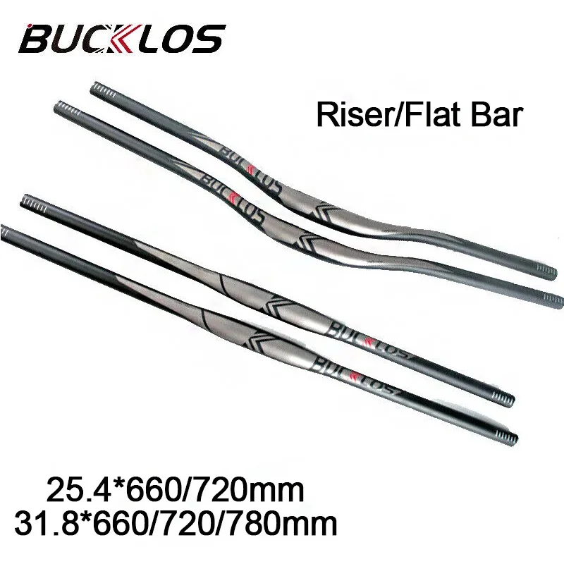 Aluminum Alloy Bicycle Handlebar 31.8mm 25.4MM MTB Bike Handlebar 660/720/780mm Mountain Bike Steering Wheel Cycling Parts