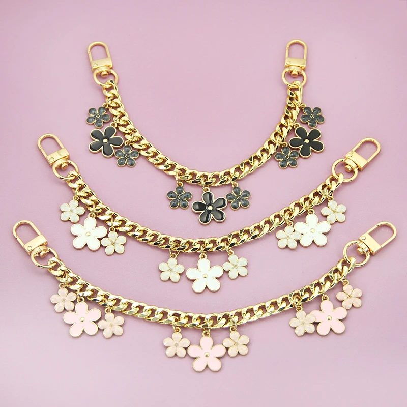 Perlenblumen-Handtaschenketten-Verlängerung, Umhängetaschenriemen, Umhängetaschenriemen-Kettenverlängerung – Detail 7