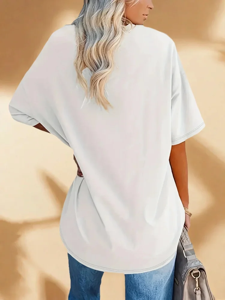 2025 ملابس نسائية كبيرة الحجم بالإضافة إلى حجم فساتين كاجوال عصرية قمم القيعان - أساسيات خزانة الملابس النسائية ذات الحجم الكبير