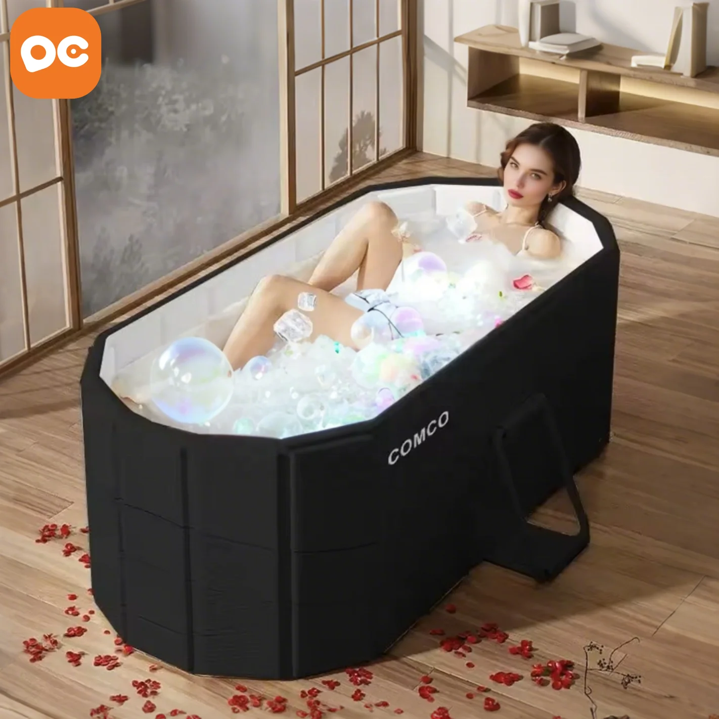 

Large 120cm Folding Adult-Specific Bathtub Convenient Tubs for Home Use