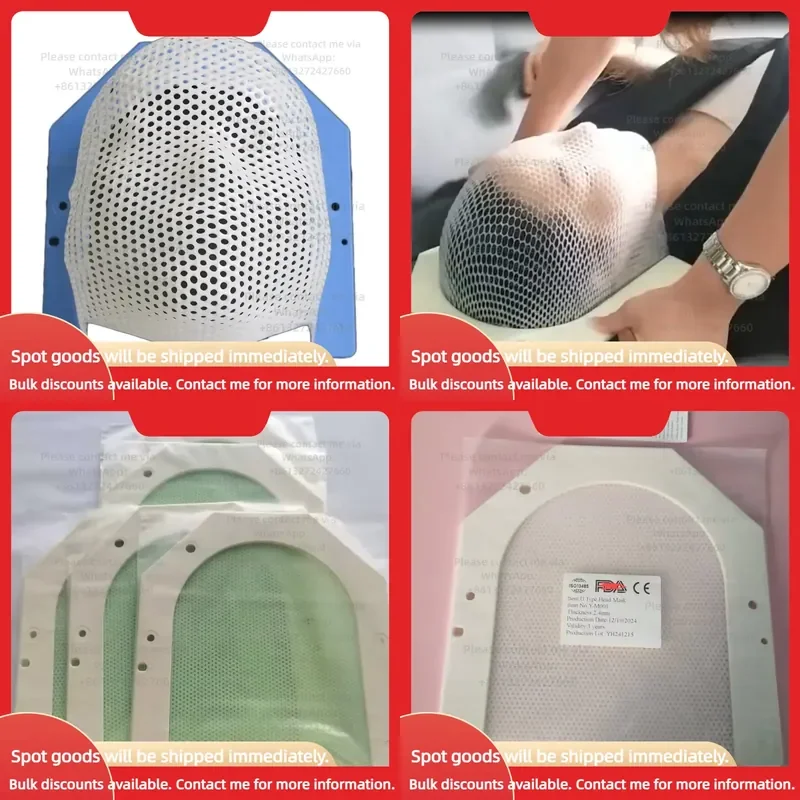 U Frame Thermoplastic Radiotherapy Immobilization Mask for Cancer Tumor Radiation Therapy Positioning Head Fixation CE
