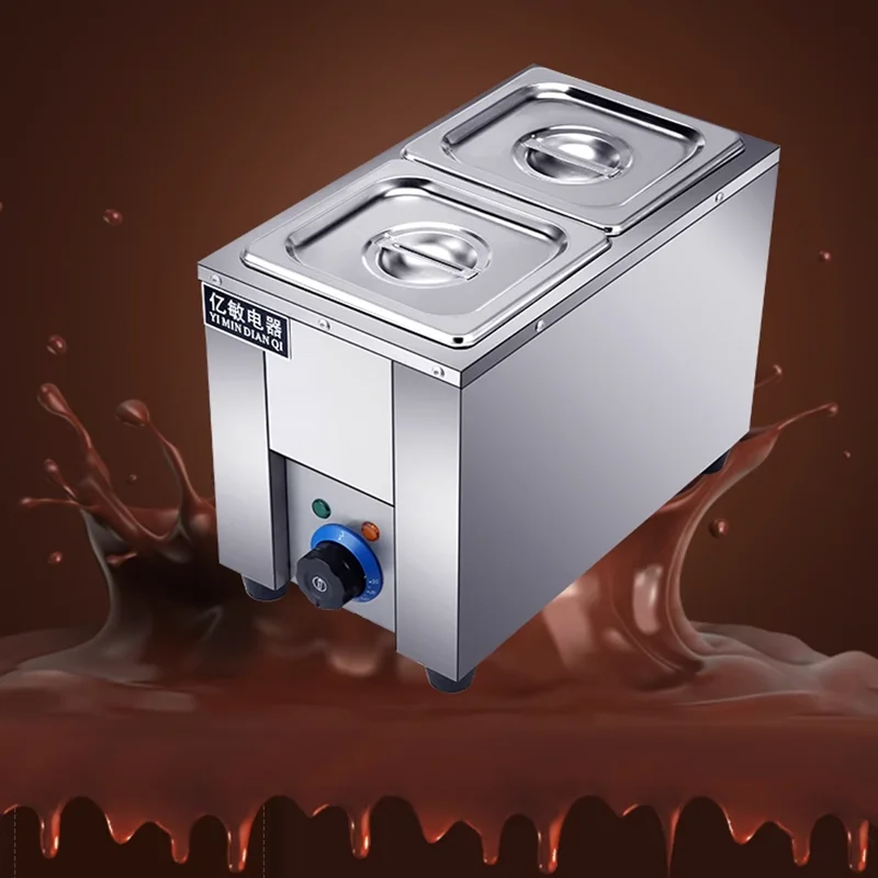 Commercial Electric Chocolate Melting Machine 220V Milk Heating Furnace 110V Tempering Cream